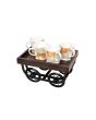 Wooden Thela Trolley Tray