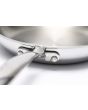 Zinel 5026 Tri-Ply Stainless Steel Frying Pan, 20cm