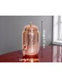 Copper Hammered Design Water Tank-10 Liters