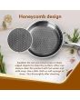 Triply Stainless Honeycomb Steel Frying Pan 28cm