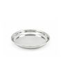 Stainless Steel Beaded Thali No 13 (light)