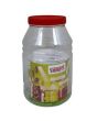Sunpet 6000 ml Red Top Plastic Storage Jar Canister