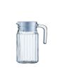 Luminarc Quadro Pitcher Jug with White Lid, 0.5 L