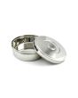 Stainless Steel Puri Dabba 9 With Stainless Steel Lid