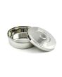 Stainless Steel Puri Dabba 14 With Stainless Steel Lid