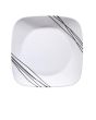 Corelle Simple Sketch Square Luncheon Plate