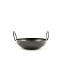 Indian Traditional Black Iron Karai 5 Inch