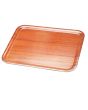 Wooden Mahogany Rectangular Tray 55cm x 40cm