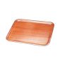 Wooden Mahogany Rectangular Tray 36cm x 28cm