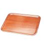 Wooden Mahogany Rectangular Tray 48cm x 37cm