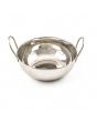 Stainless Steel Small Veg Kadai With Handle 14.5cm