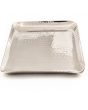 Stainless Steel Hammer Square Platter 20cm