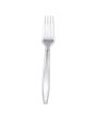Clear Plastic fork Disposable & Heavy Duty Pack of 50