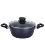 Zinel Non-Stick Cookware Casserole With Glass Lid – 28 cm