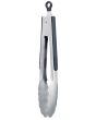Stainless Steel Food Tongs 27cm