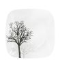 Corelle Timber Shadows Square Luncheon Plate