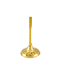 Traditional Brass Trishul Stand No.12