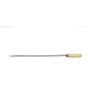 Flat Steel Barbecue Skewers wooden handle