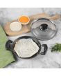 Non Stick Appam Pan 22cm with Lid