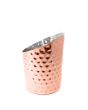 Copper Hammered Angled Serving Cup