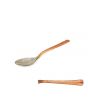 Copper Hammered Textured Handle Baby Spoon