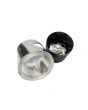 Revel Wet 'N' Dry Spare Black Cup Grinder With Sliver Transparent Top Lid - New Model