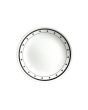 Corelle Black & White 2 (Beads) Bread & Butter Plate - 17cm