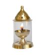 Traditional Brass Lamp and Glass Chimney No2