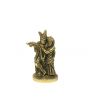 Antique Brass Solid Murti Radhe Krishna - 6.5cm Height x Width 3.5cm