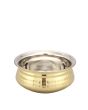 Brass Hammered Handi Doublewall - 15cm
