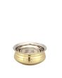 Brass Hammered Handi Doublewall - 13cm