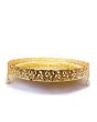 Big Round Gold Tray - 35.5cm