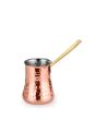 Stainless Steel Copper Hammered Coffee Warmer - 1 Portion - 300ml