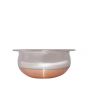 Set of 3 Stainless Steel Copper Bottom Handi With Lid.