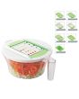 7 in 1 Master Chef Vegetable Slicer With Container - 1400ml