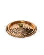 Copper Hammered Flat Lid 15cm - No 2
