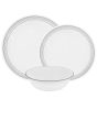 Corelle Mystic Gray 12pc Dinner Set