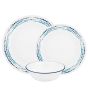 Corelle Ocean Blues 12pc Dinner Set