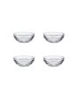 Duralex Stackable Clear Bowl Pack Of 4