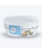 Freshbox Sq. Glass Storage Box With Plastic Lid 23cm