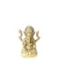 Brass Sitting Ganesh Antique Finish