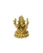 Antique Brass Solid Ganesh - Small 2.5