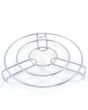 Chrome Hot Pot Stand - Round - 20cm