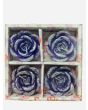 Coloured Rose Floating candle, 3 packs x 4 Candles in each pack - Mixed Packs