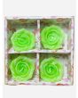 Coloured Rose Floating candle, 3 packs x 4 Candles in each pack - Mixed Packs