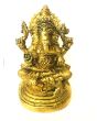 Antique Brass Solid Ganesh