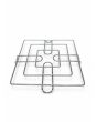 Chrome Hot Pot Stand - Square