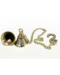 Brass Hanging Bell With Chain