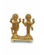 Brass Vishnu-Laxmi Statue