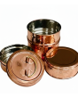 Hammered Copper 4-tier Tiffin Containers